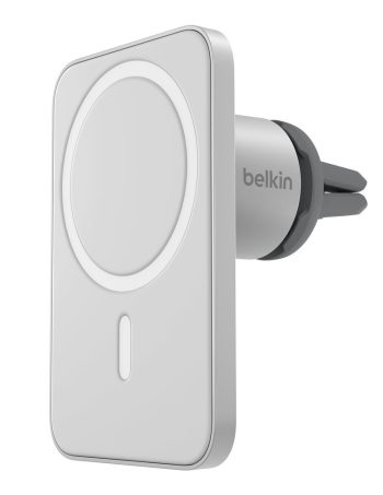 Belkin Car Vent Mount Pro with MagSafe (Certified Refurbished) - Silver/Black
