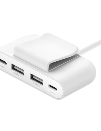 Belkin 4-Port USB Power Extender - White