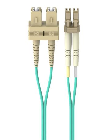 Belkin Patch Cable 10 Gig Aqua 50/125 LC/SC1 Meter - 1.0 meters