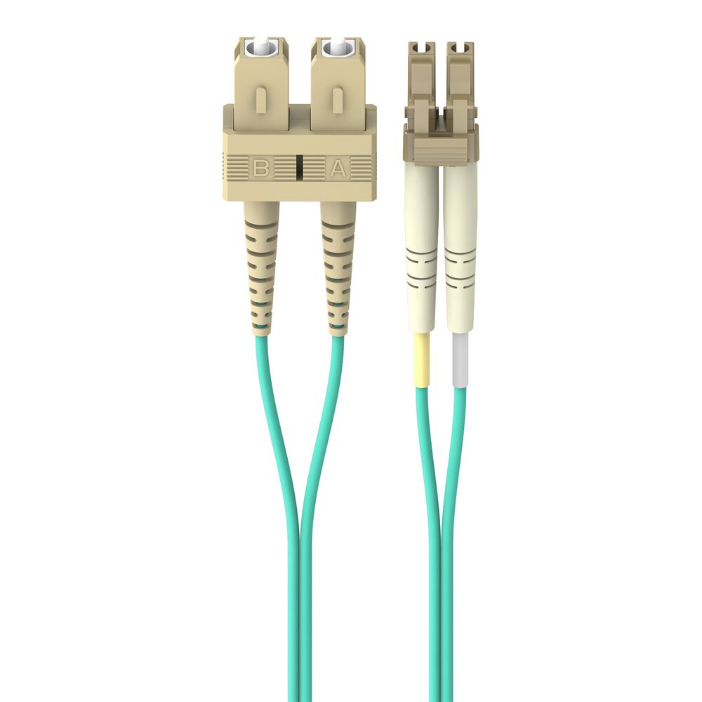 Belkin Patch Cable 10 Gig Aqua 50/125 LC/SC1 Meter - 1.0 meters