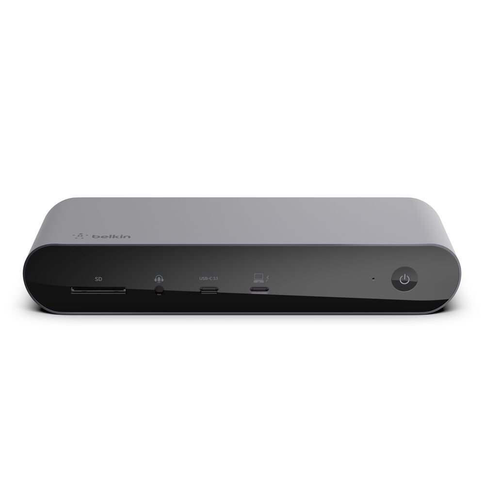 Belkin Pro Thunderbolt 4 Dock - Space Gray - Image 9