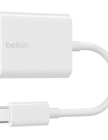 Belkin USB-C Audio + Charge Adapter - White