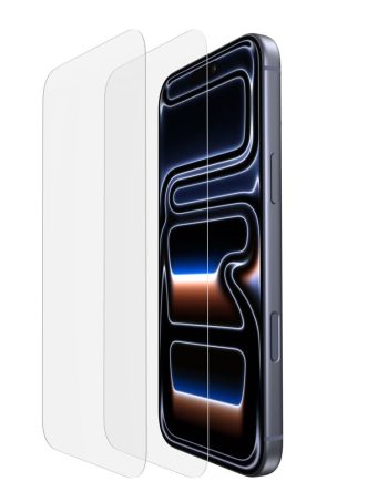 Belkin TemperedGlass Screen Protector for iPhone 17 Pro Max, 2-Pack