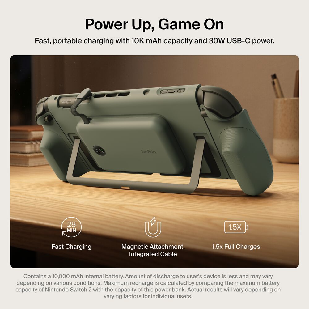 Belkin Charging Grip for Nintendo Switch 2 - Image 4