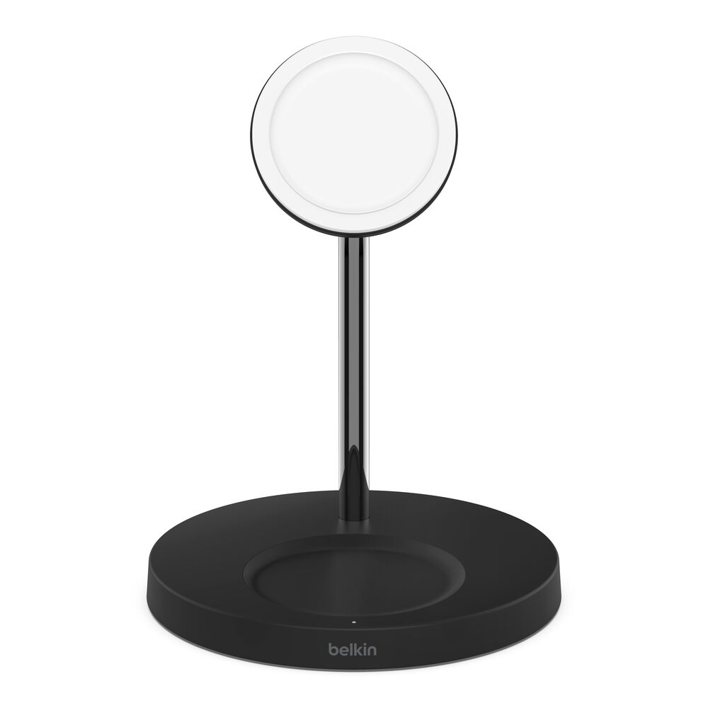 Belkin 2-in-1 Wireless Charger Stand with Official MagSafe Charging 15W (Certified Refurbished) - Black - Image 8