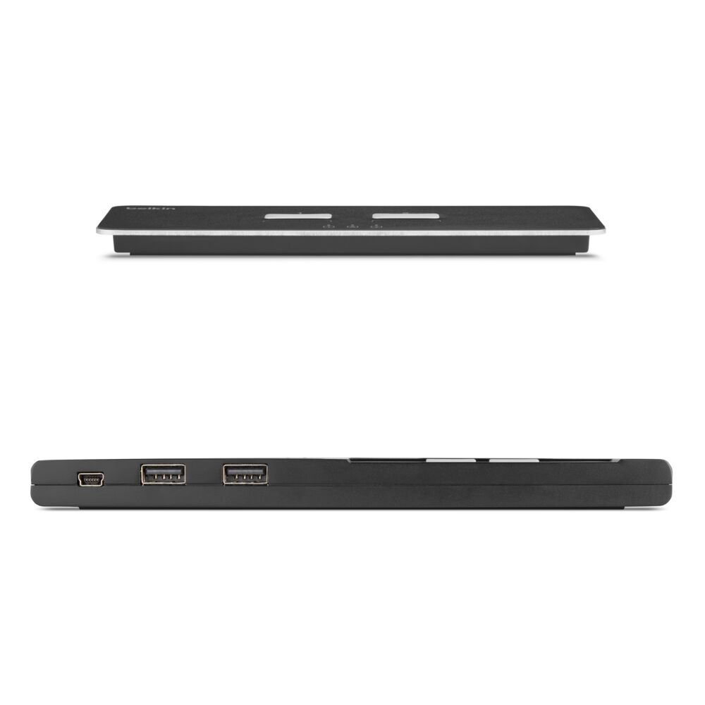 Belkin 2-Port Dual Head Modular Secure KVM Switch Base Unit, PP4.0 W/ Remote - Black - Image 2