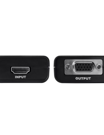 Belkin HDMI to VGA + 3.5mm Audio Adapter Video Converter - Black