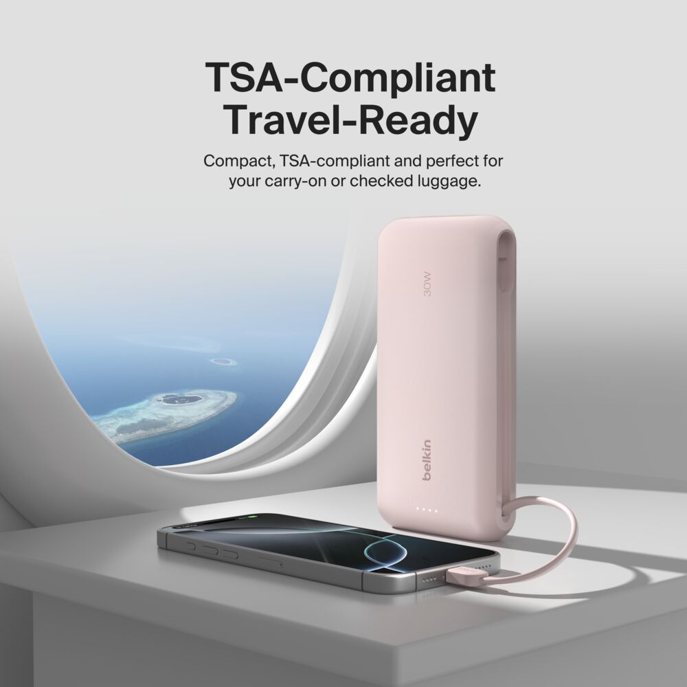 Belkin Power Bank 20K with Integrated Cable - Image 5