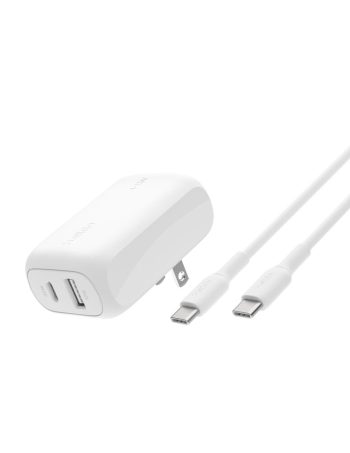 Belkin Dual Wall Charger 42W - USB-C to USB-C Cable, dq variant