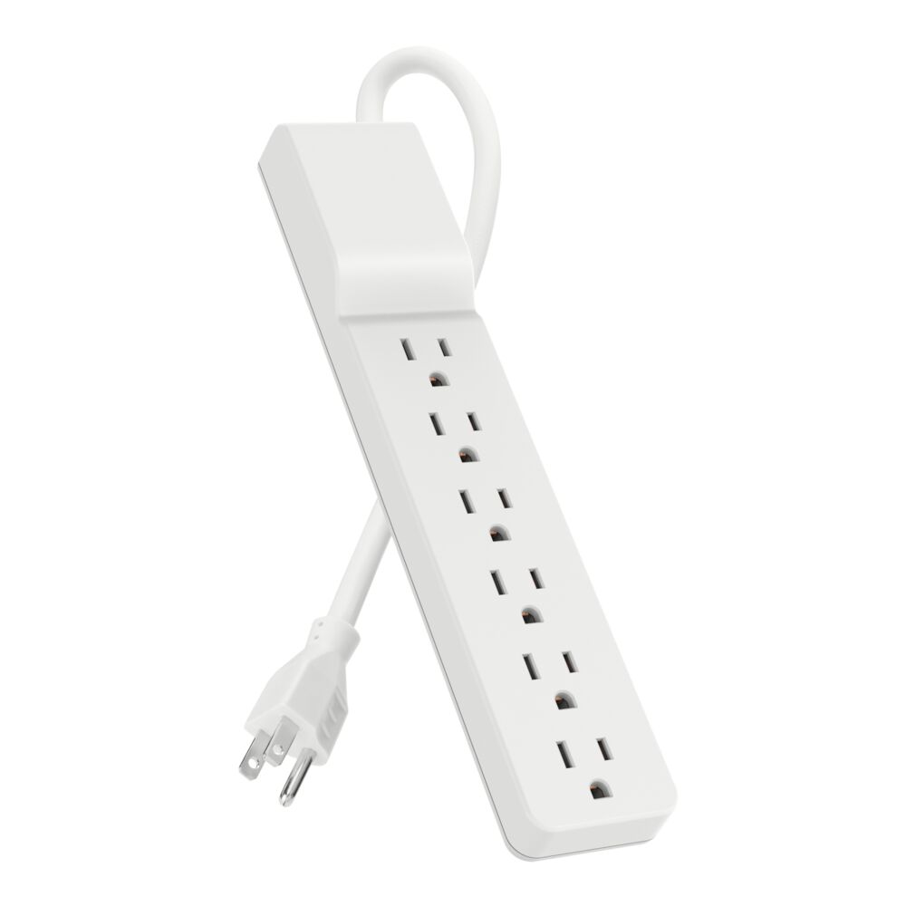 Belkin 6 Outlet Home/Office Surge Protector - 6.0 feet, cm - Image 2