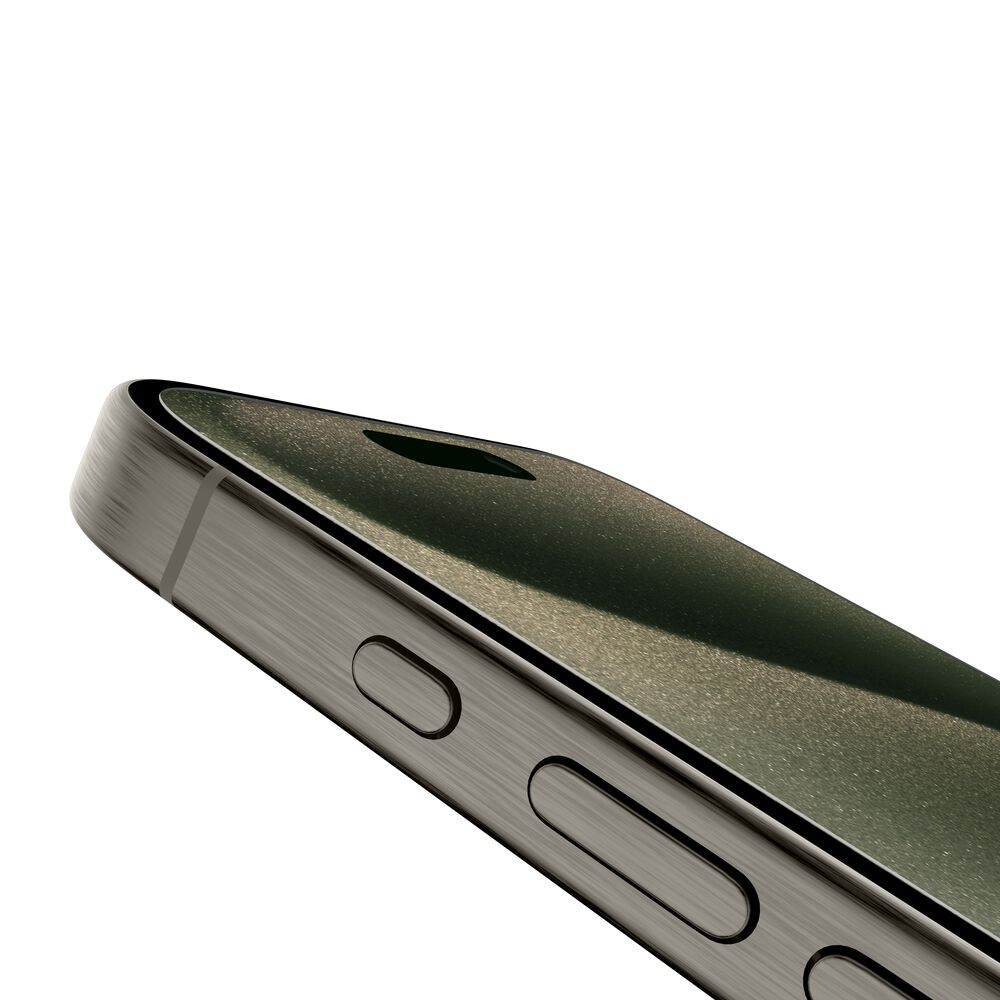 Belkin UltraGlass 2 Blue Light Filter Screen Protector for iPhone 15 Pro - Image 10