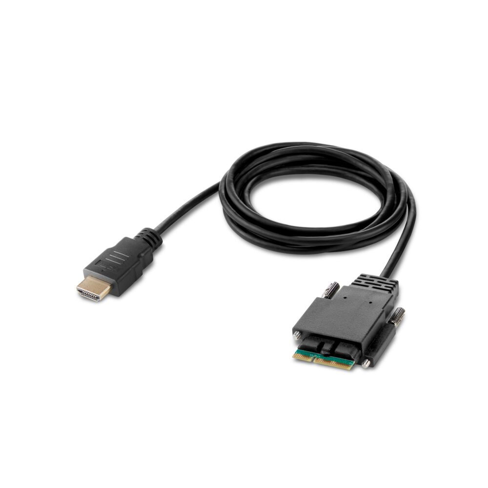 Belkin 4-Port Single Head HDMI Modular Secure KVM Switch PP4.0 W/ Remote - Black - Image 3
