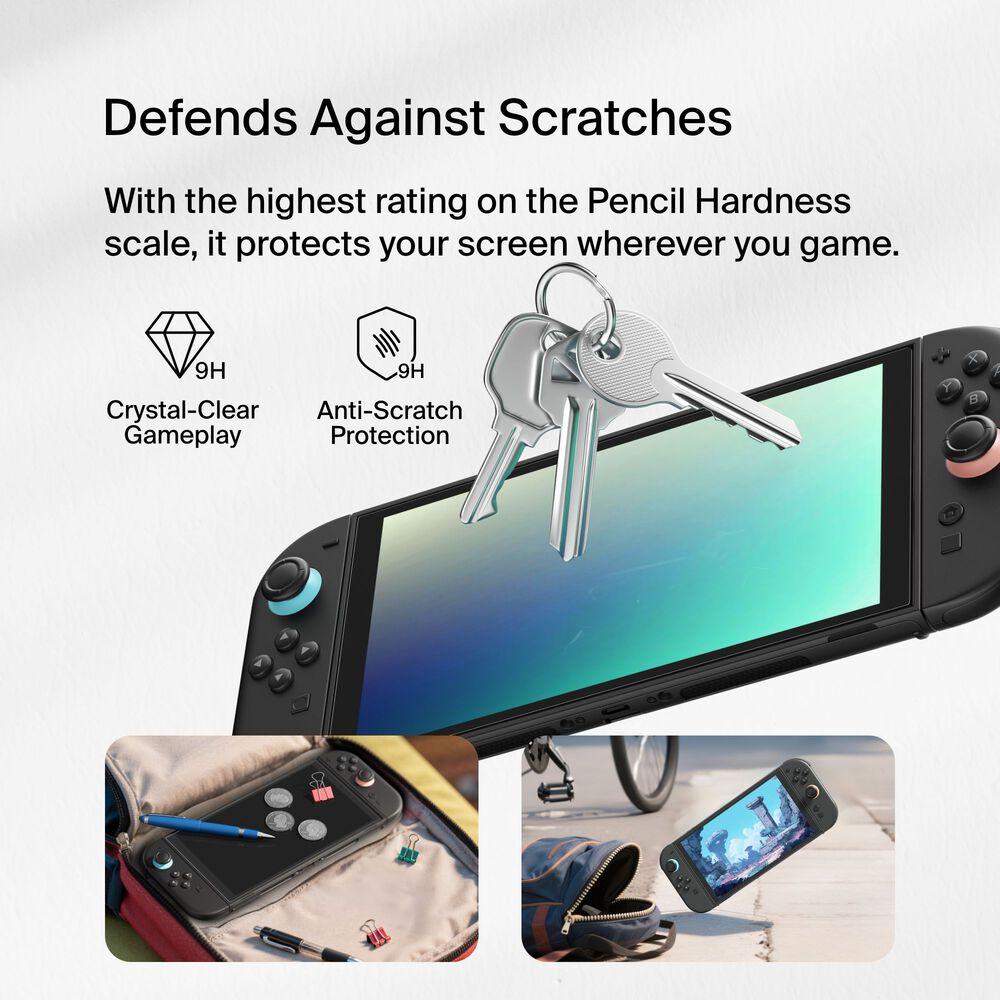 Belkin TemperedGlass Anti-Reflective Screen Protector for Nintendo Switch 2 - Clear - Image 5