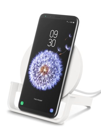 Belkin Wireless Charging Stand 10W - White, Power Supply Included