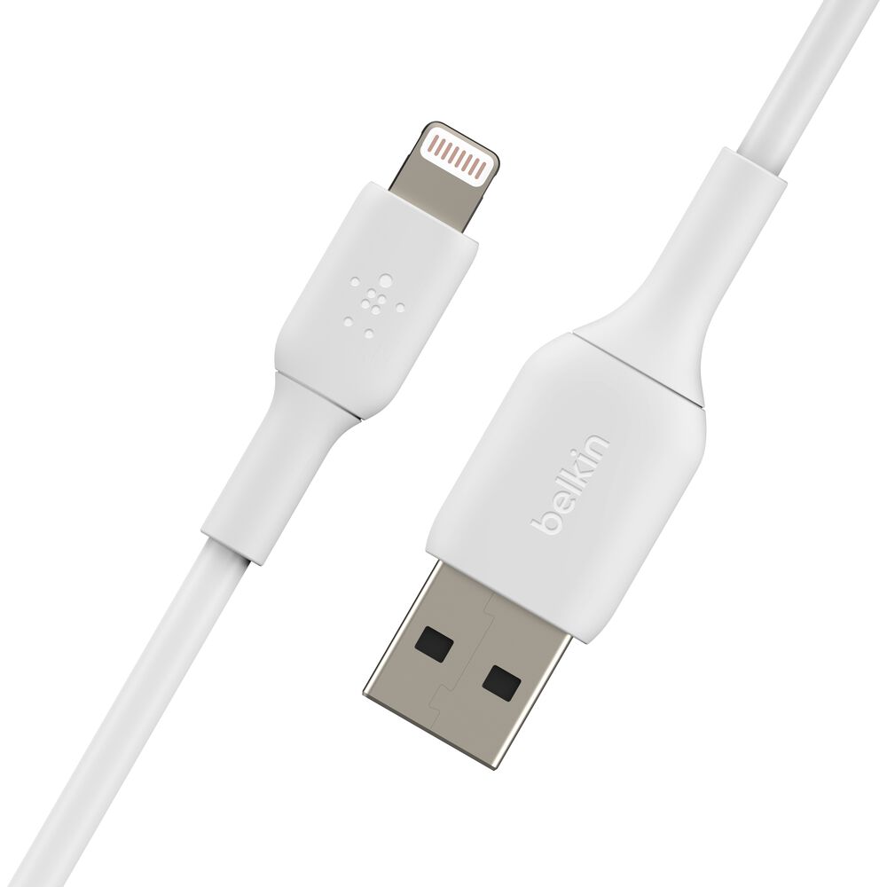 Belkin Lightning to USB-A Cable - White, 15 cm, 1 Pack - Image 4