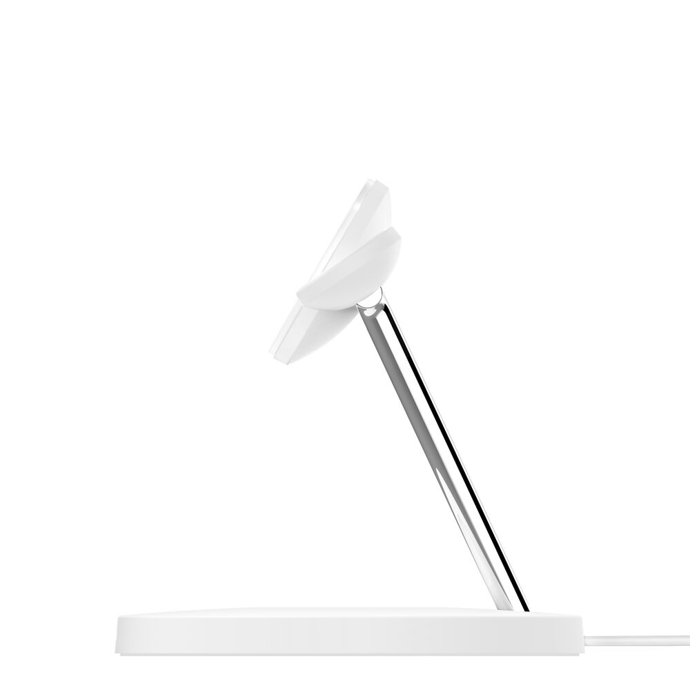 Belkin 3-in-1 Wireless Charger with MagSafe 15W (Certified Refurbished) - White - Image 4