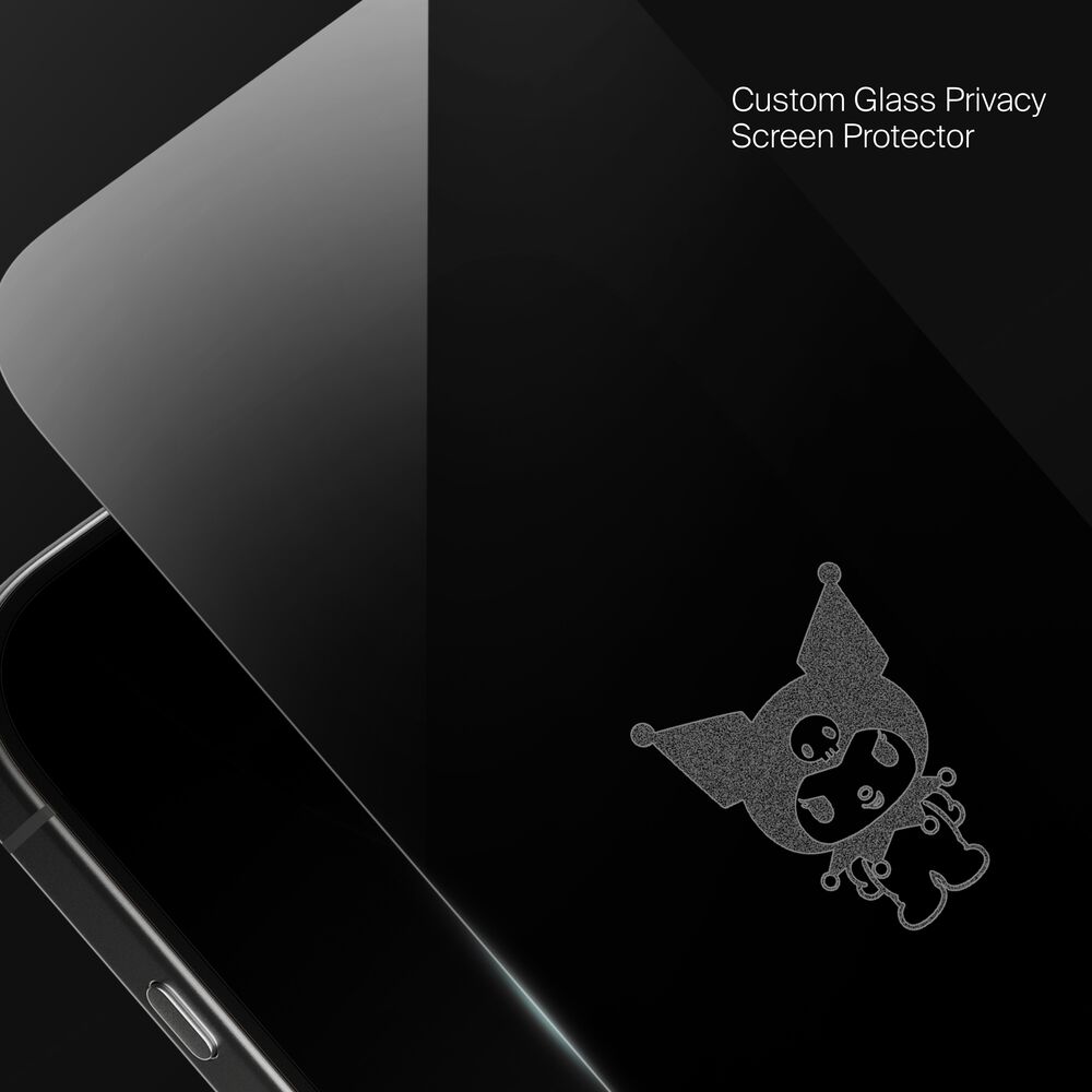 Belkin Kuromi Custom Glass Screen Protector - iPhone 16 Pro, Privacy - Image 5