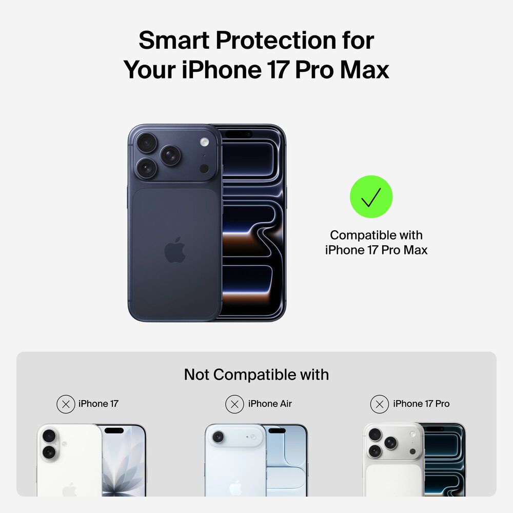Belkin Protect Series Case for iPhone 17 Pro Max - Black - Image 2