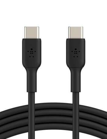 Belkin USB-C to USB-C Cable (1m / 3.3ft, Black) - 3.3 ft, 1 Pack