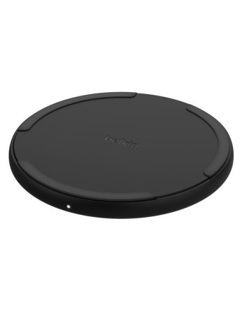 Belkin Wireless Charging Pad 15W - Black, Power Supply Included, 1 Pack