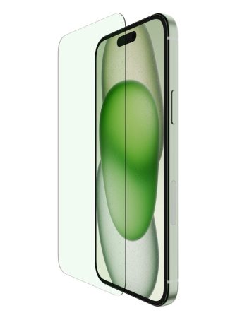 Belkin UltraGlass 2 Blue Light Filter Screen Protector for iPhone 16 Plus / iPhone 15 Plus / iPhone 14 Pro Max