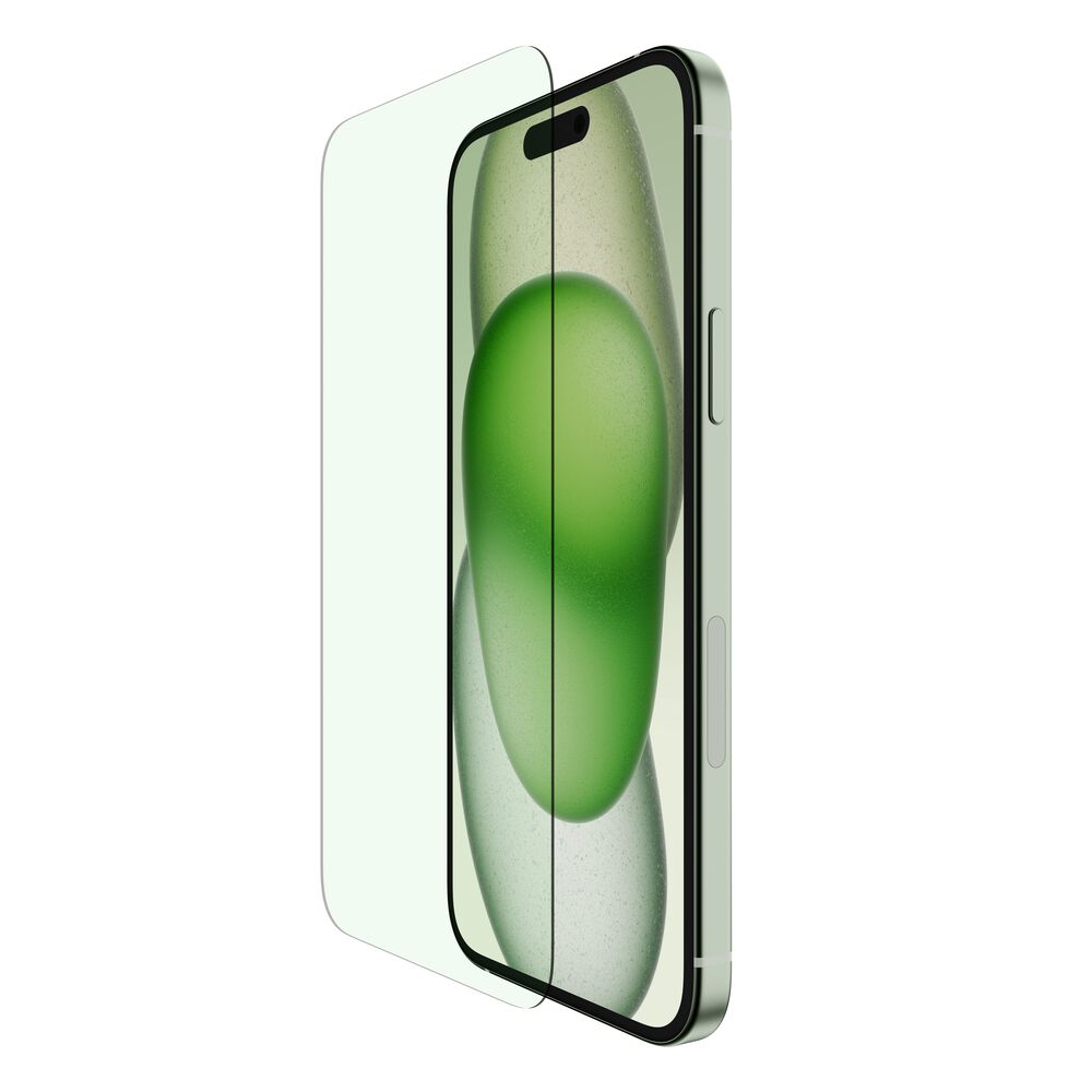 Belkin UltraGlass 2 Blue Light Filter Screen Protector for iPhone 16 Plus / iPhone 15 Plus / iPhone 14 Pro Max