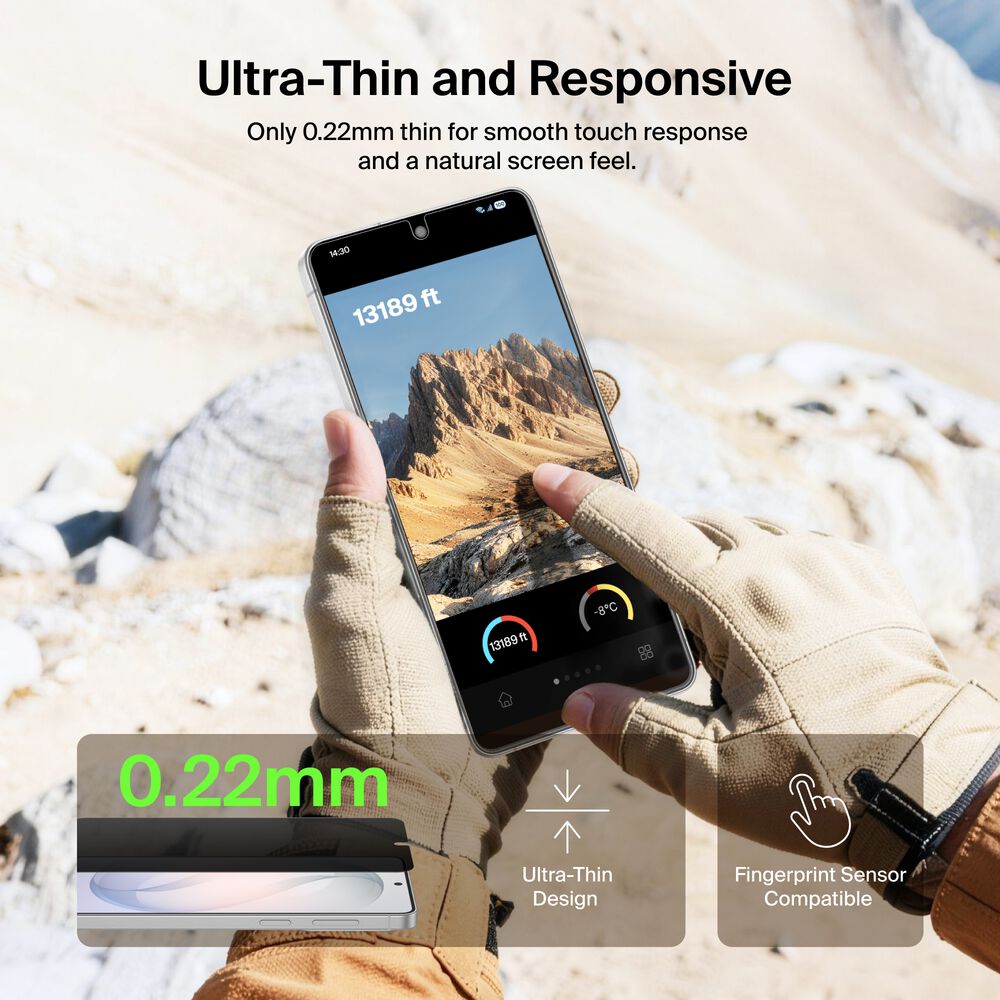 Belkin Titan EcoGuard Privacy Filter Screen Protector for Samsung Galaxy S26 - Image 11