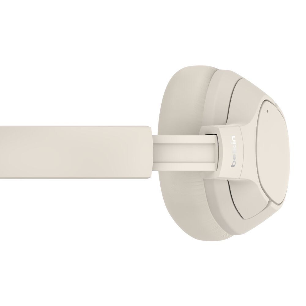 Belkin Noise Cancelling Over-Ear Headphones - Sand - Image 11