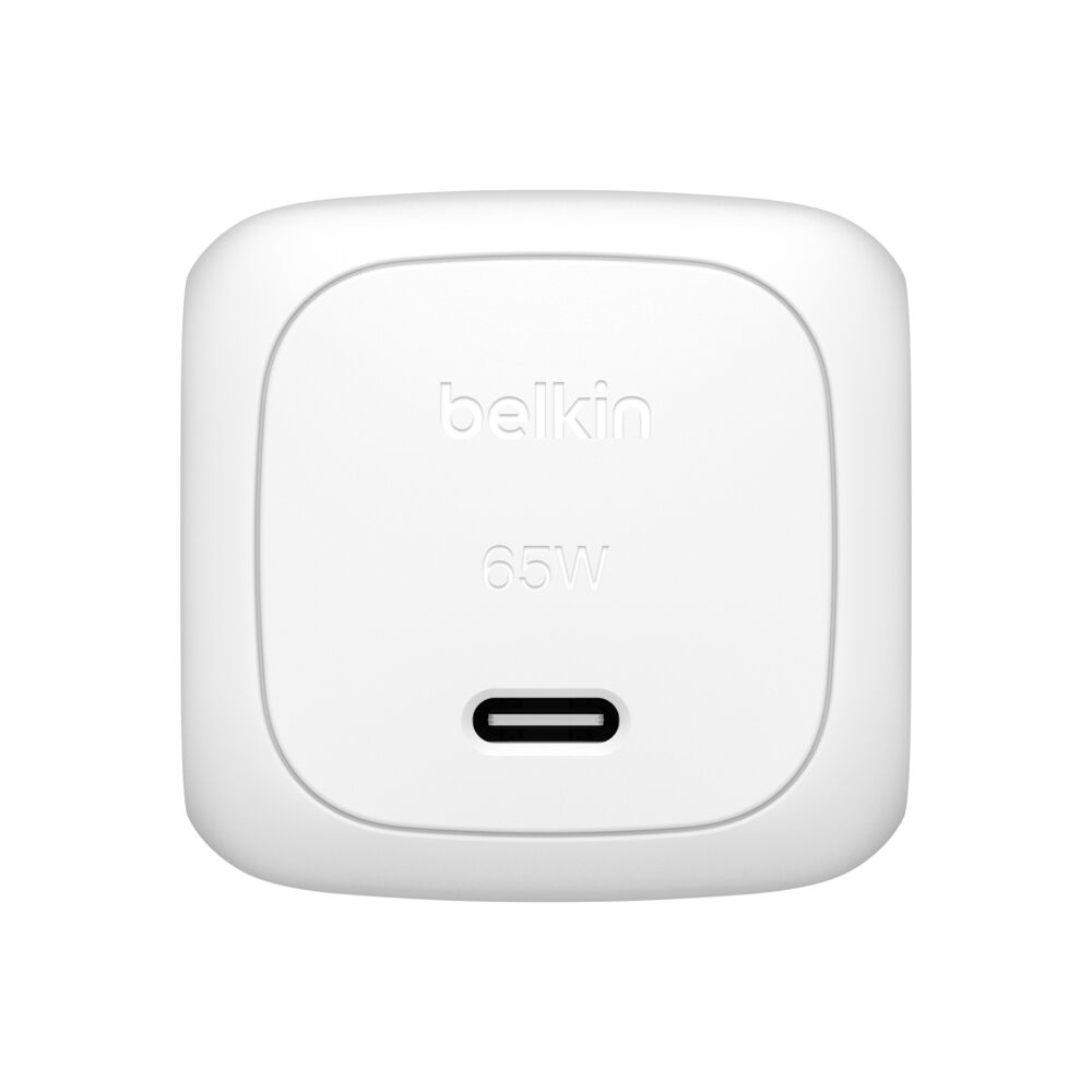 Belkin Compact USB-C Charger 65W + USB-C Cable - White, 65W USB-C to USB-C cable - Image 10