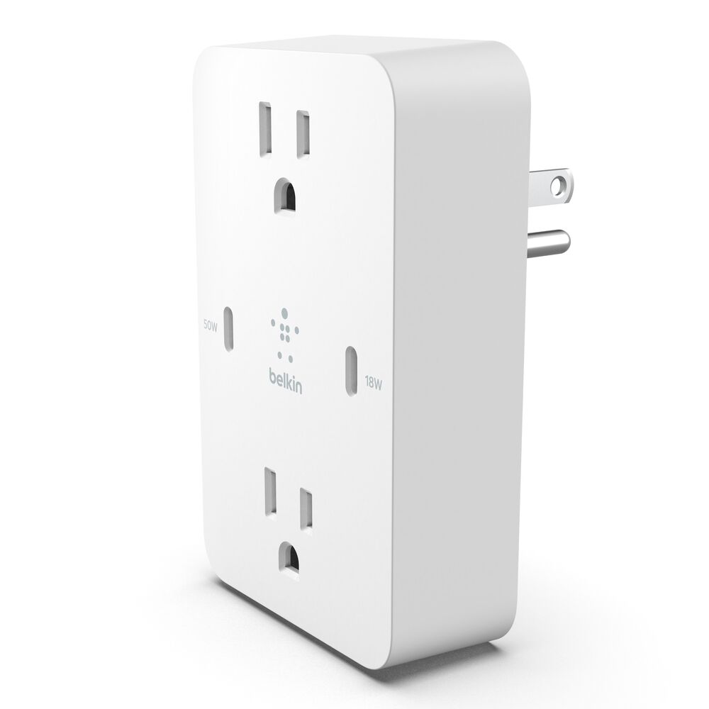 Belkin GaN Wall Plate - White - Image 12