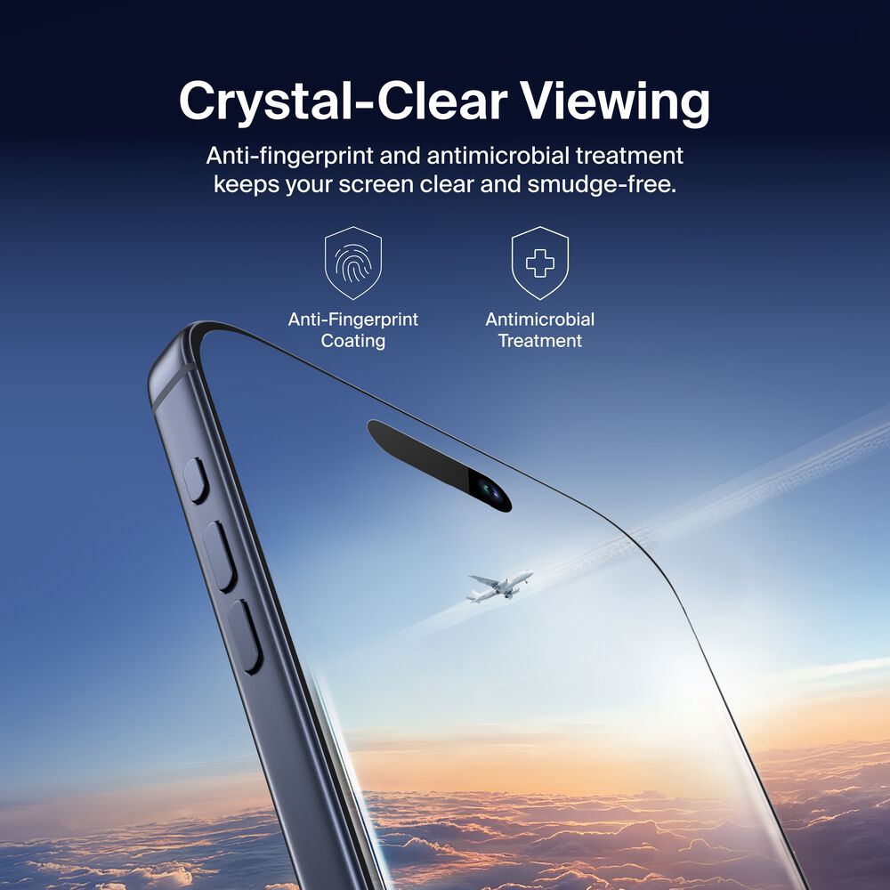 Belkin UltraGlass 2 Screen Protector for iPhone 17 Pro Max - Image 5