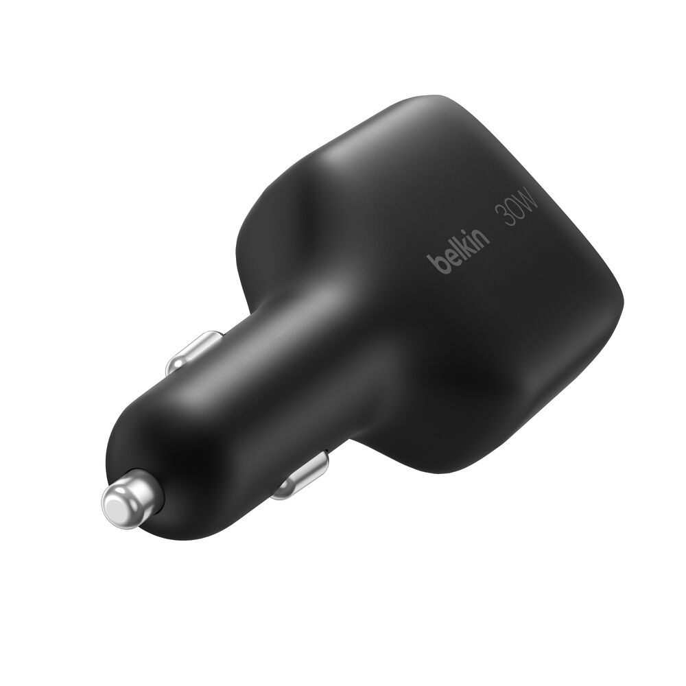 Belkin Retractable Car Charger 30W - Black - Image 10