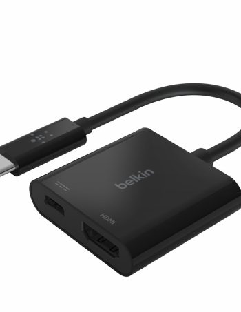 Belkin USB-C to HDMI + Charge Adapter - Black