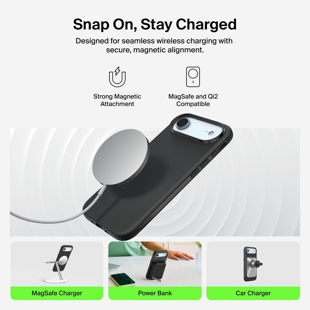 Belkin Protect Series Case for iPhone Air - Black - Image 5