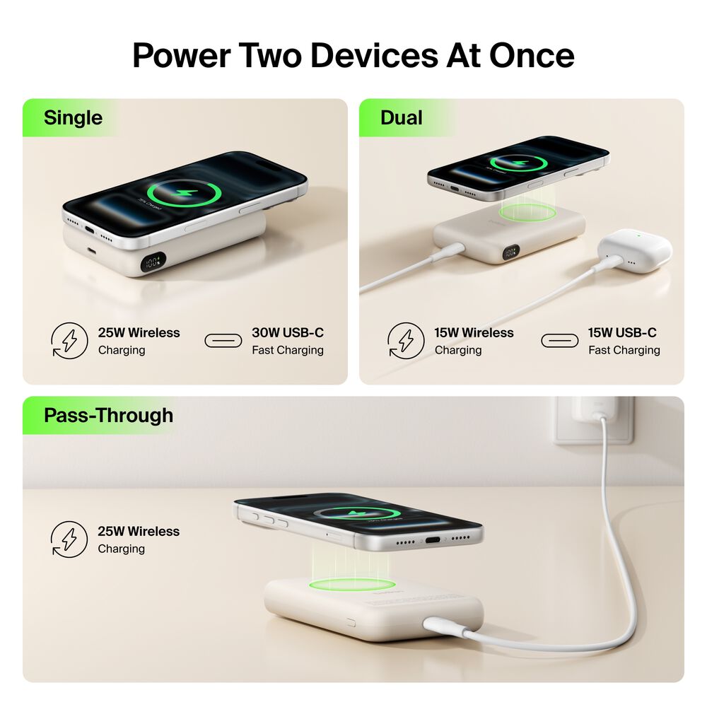 Belkin Power Bank 10K with Magnetic Ring - Image 4