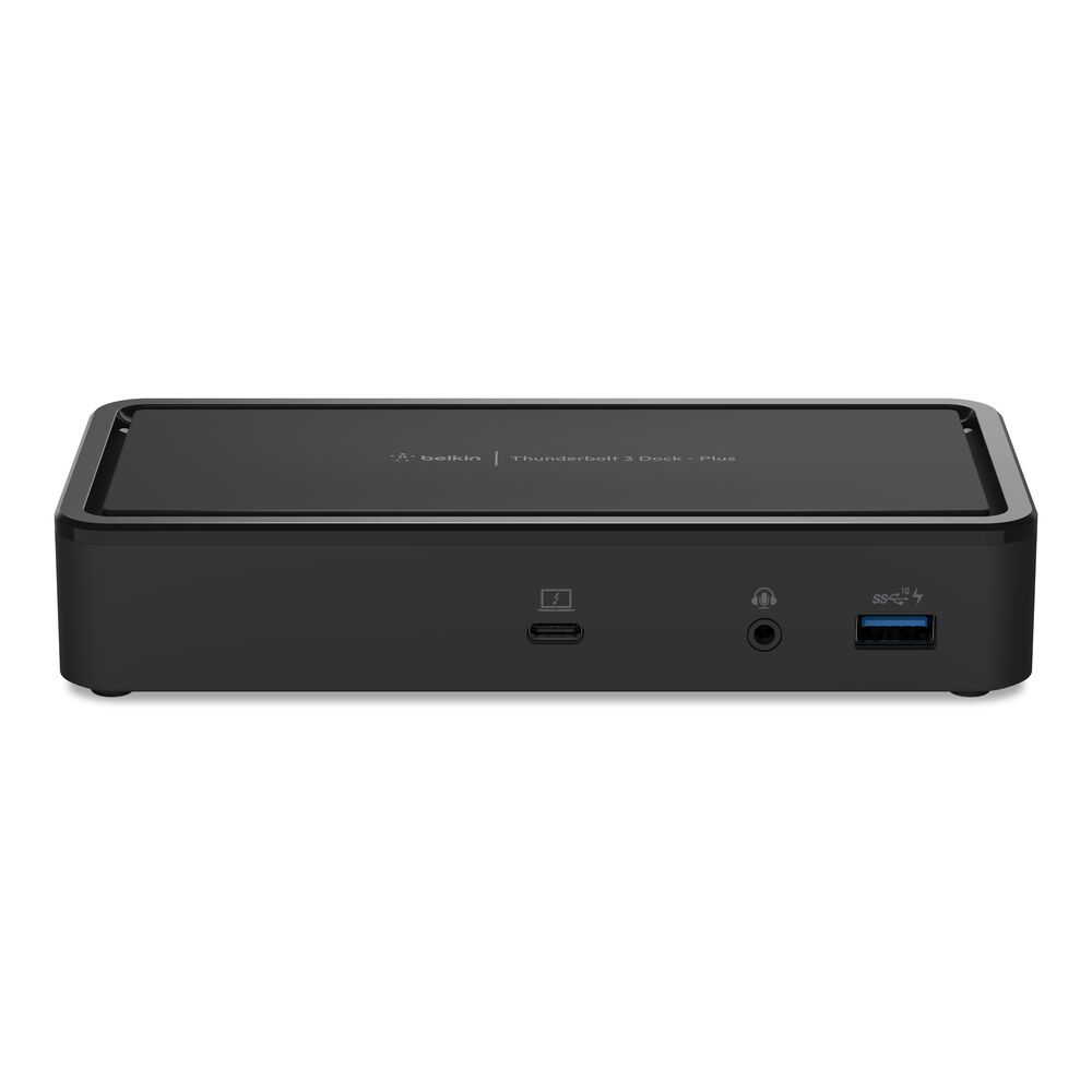 Belkin Thunderbolt 3 Dock Plus (Certified Refurbished) - Black - Image 6