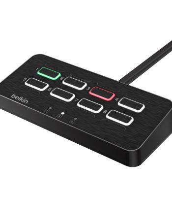 Belkin Secure KVM Remote Control 8-Port - Black