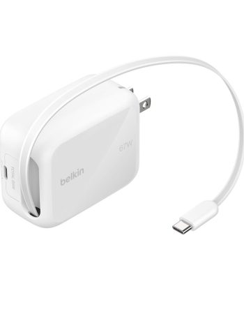 Belkin Retractable GaN Wall Charger 67W