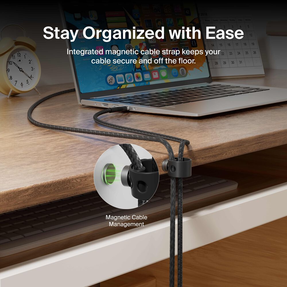 Belkin USB-A to USB-C Cable 15W - Black, 3.3 ft - Image 7