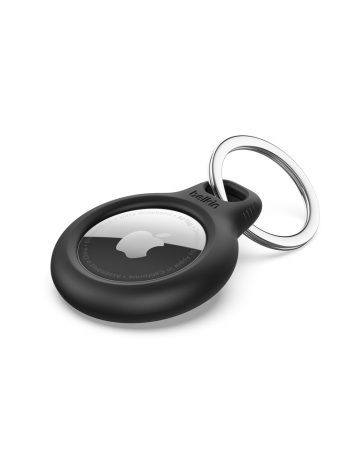 Belkin Secure Holder with Key Ring for AirTag - Black, 1-pack