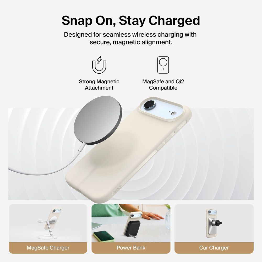 Belkin Protect Series Case for iPhone Air - Sand - Image 5