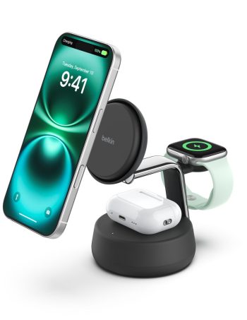 Belkin 3-in-1 Magnetic Charging Dock with Qi2 25W