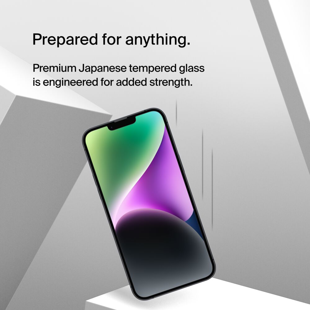 Belkin TemperedGlass Privacy Treated Screen Protector for iPhone 14 Plus / iPhone 13 Pro Max - Image 6