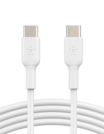 Belkin USB-C to USB-C Cable (1m / 3.3ft, White) - 3.3 ft, 1 Pack
