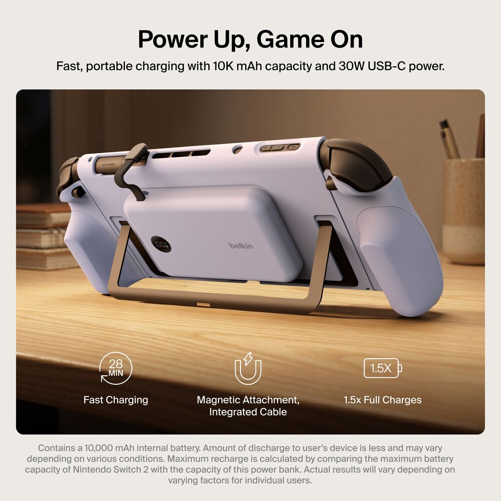 Belkin Charging Grip for Nintendo Switch 2 - Image 4