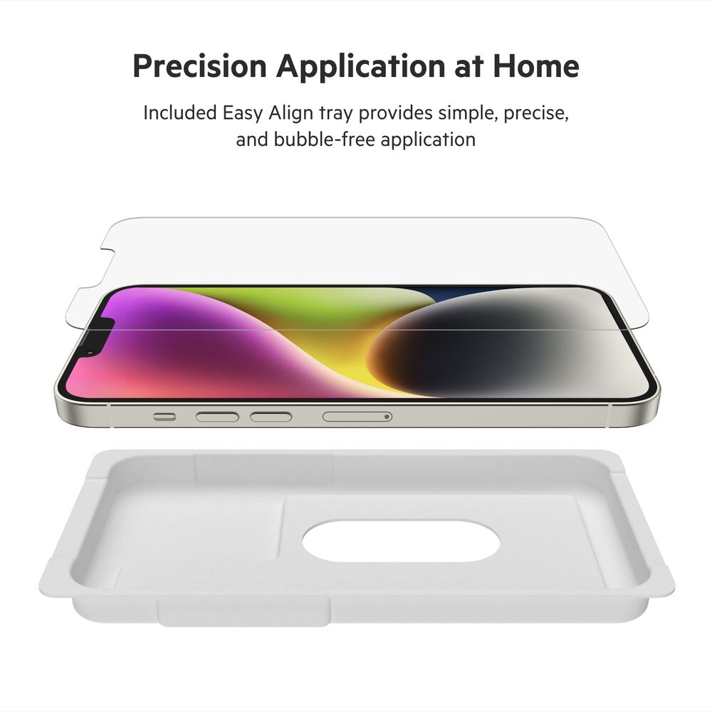Belkin UltraGlass Treated Screen Protector for iPhone 14 Plus / iPhone 13 Pro Max - Image 10