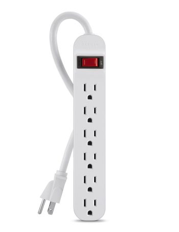 Belkin 6-Outlet Power Strip - 5.0 feet, dp