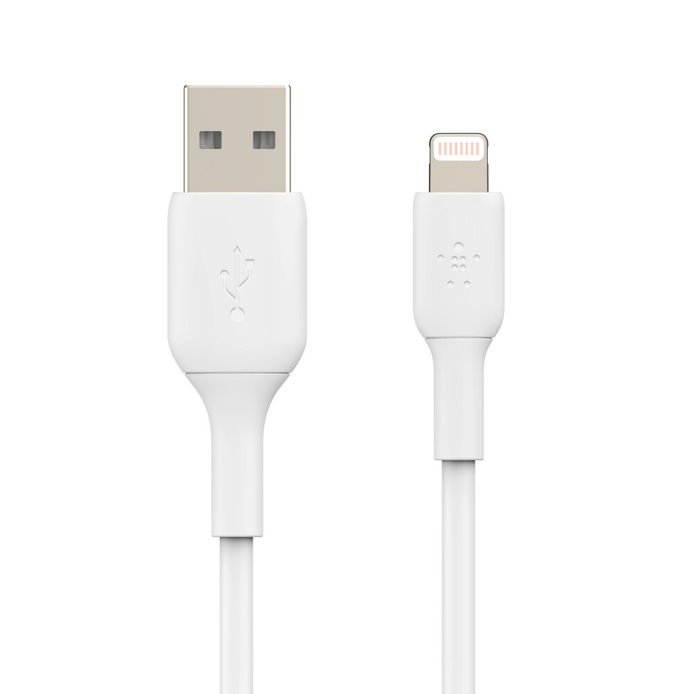 Belkin Lightning to USB-A Cable - White, 15 cm, 1 Pack - Image 3