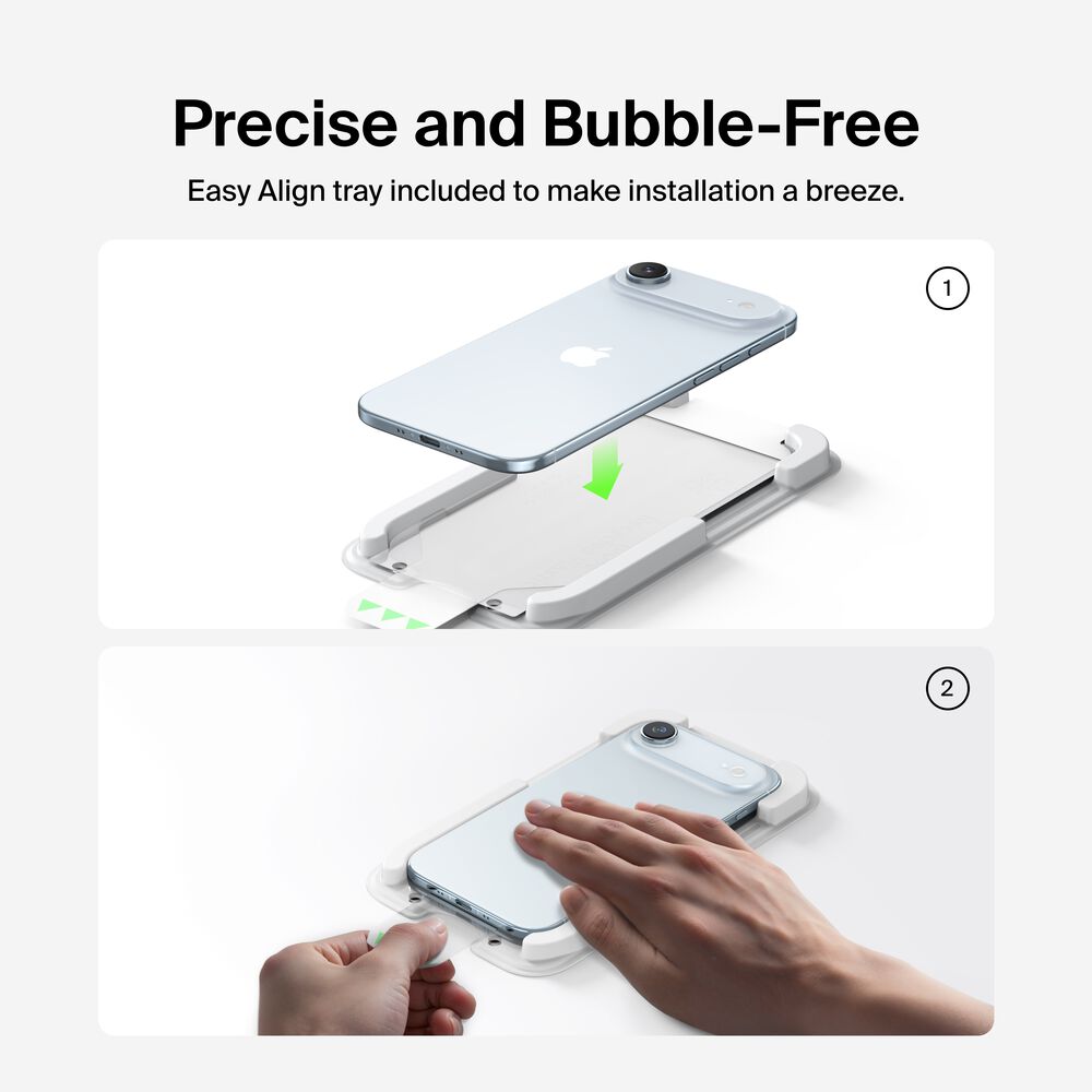 Belkin TemperedGlass Screen Protector for iPhone Air - Image 8