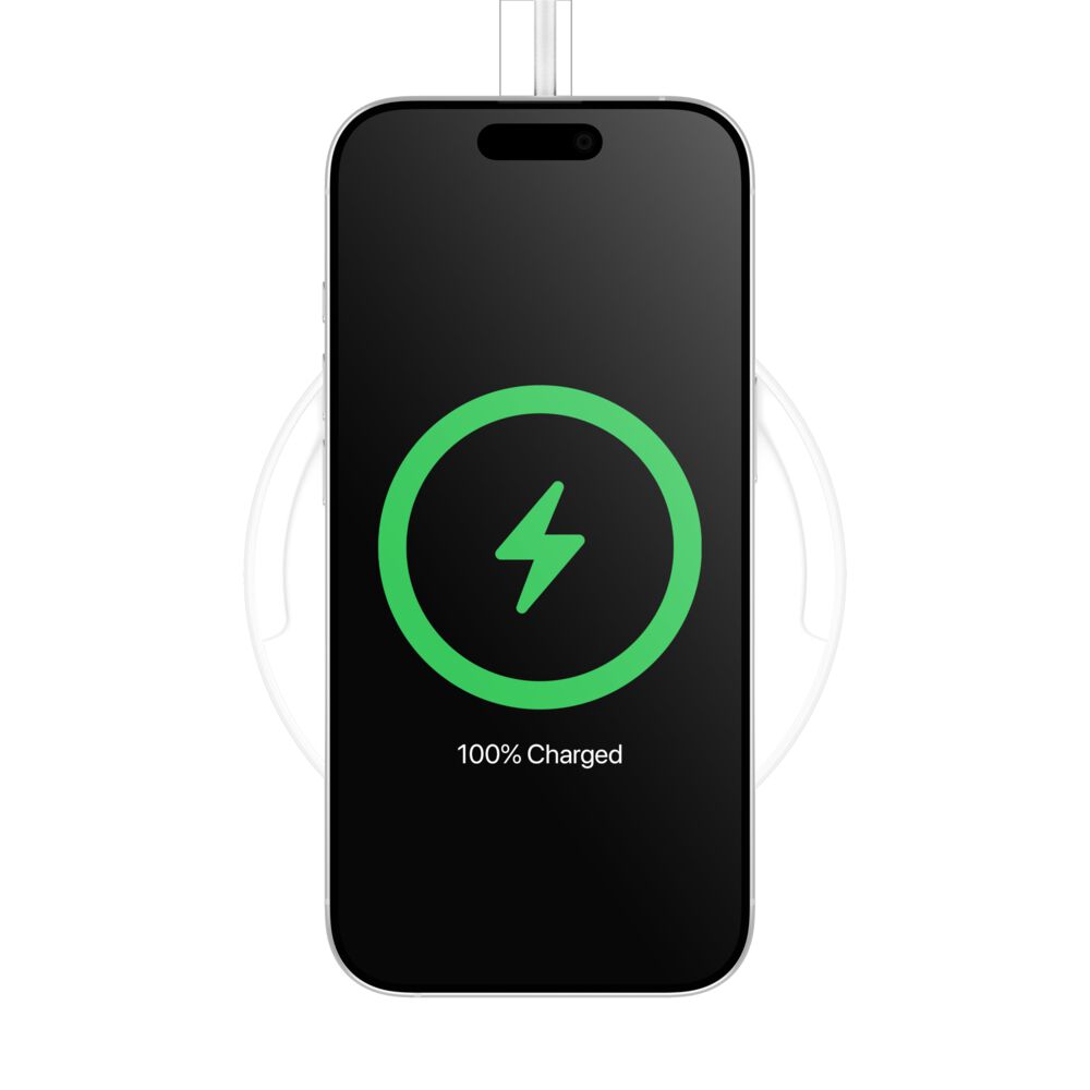 Belkin Wireless Charging Pad 15W - White, Power Supply Included, 1 Pack - Image 13